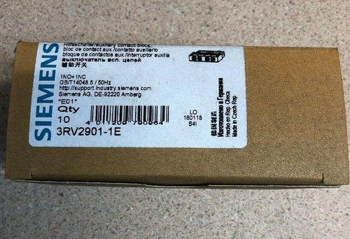 3rv2901 10pc box brand new - 10pc/box,