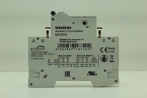 Siemens 3rv2901 - siemens, 3rv2901-1e